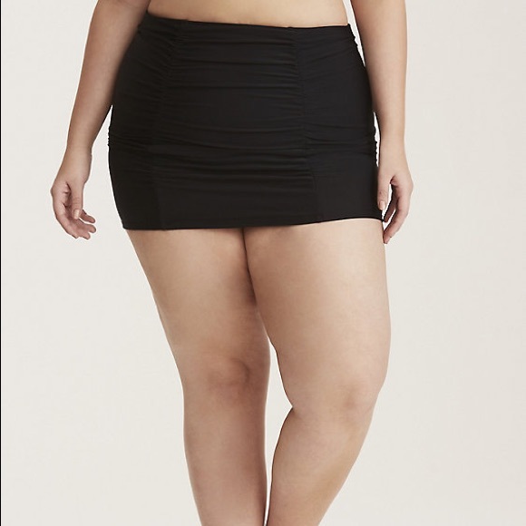 torrid Other - NWT Torrid Swim High Waist Ruched Skirt Bottom 0